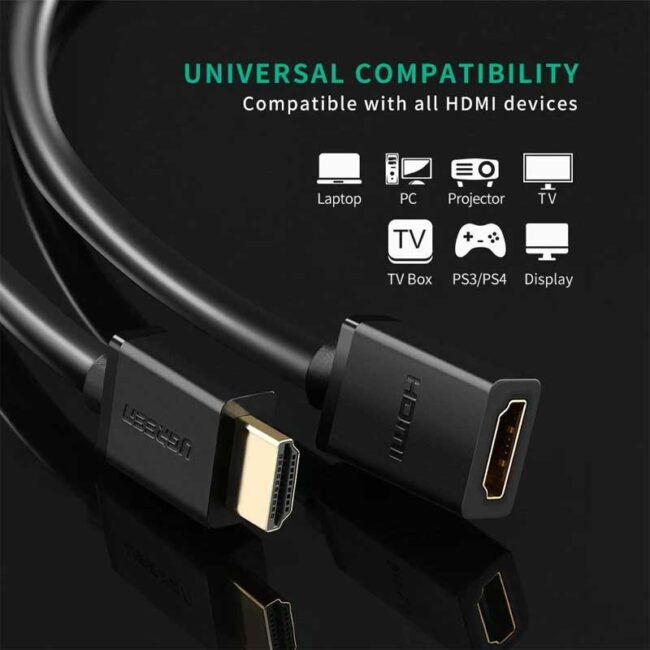uGreen HDMI male to female extension cable 1.4V