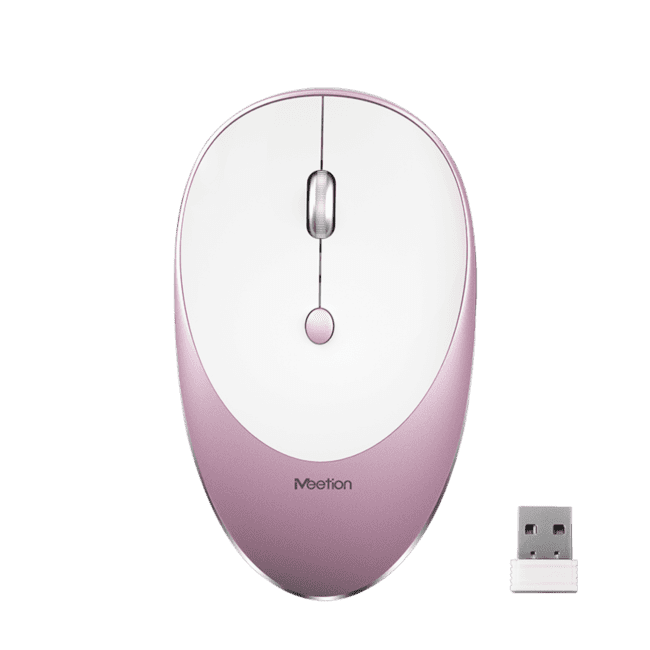Meetion 2.4g R600 Slim Rechargeable Wireless Mouse