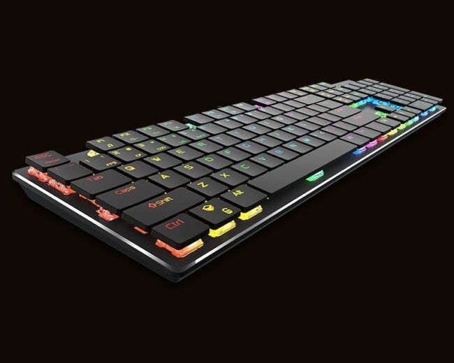 Meetion MT-MK80 Ultrathin RGB Mechanical Gaming Keyboard