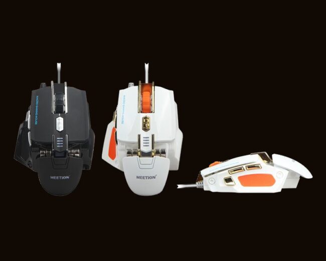 Meetion MT-M975 USB Corded Gaming Mouse Black