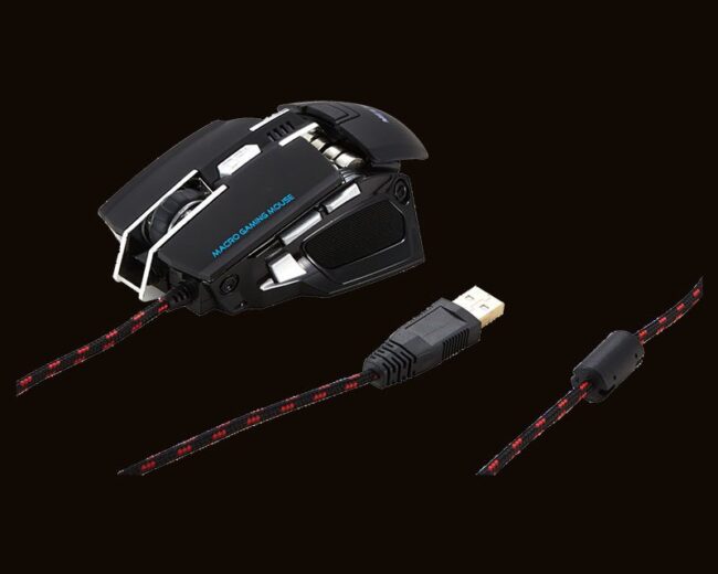 Meetion MT-M975 USB Corded Gaming Mouse Black