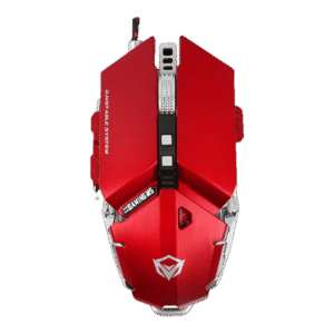 Meetion MT-M985 Metal Mechanical Programmable Gaming Mouse - Red