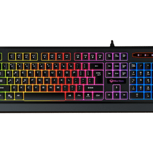 Meetion MT-K9320 Waterproof Rainbow Backlit Gaming Wired Keyboard