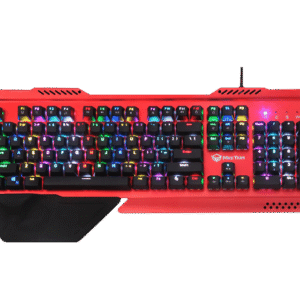MeeTion MT-MK20 Mechanical Gaming Metal Keyboard Red