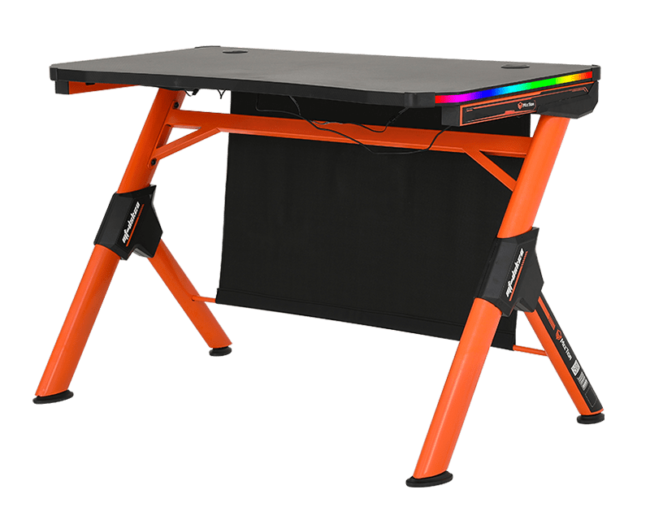 MeeTion MT-DSK20 RGB LED light Pc Computer Gaming Desk