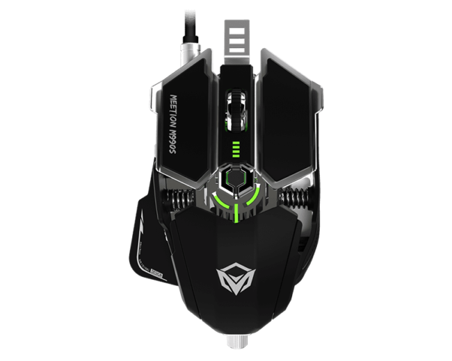 Meetion MT-M990S Mechanical Gaming Mouse Black