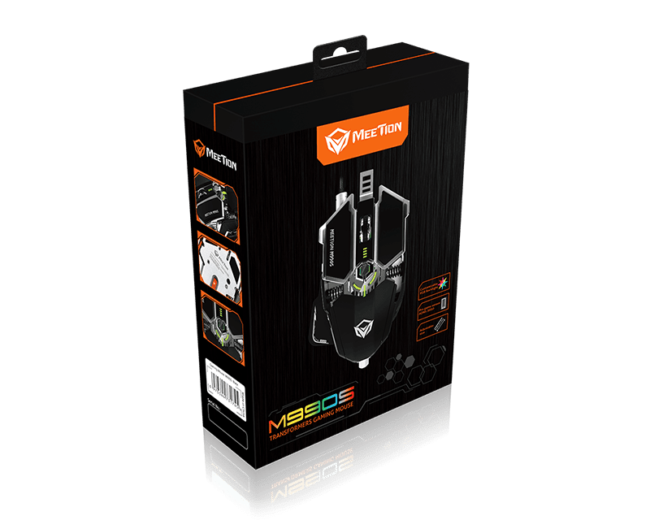 Meetion MT-M990S Mechanical Gaming Mouse Black