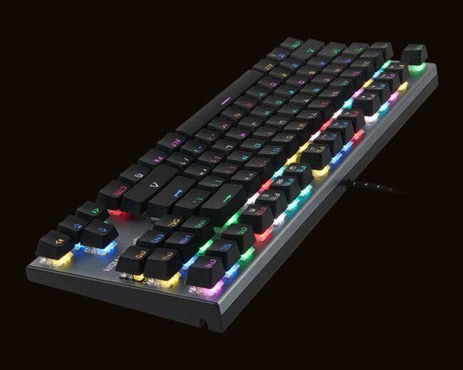 MEETION MT-MK04 RGB 87 Keys Mechanical Gaming Keyboard