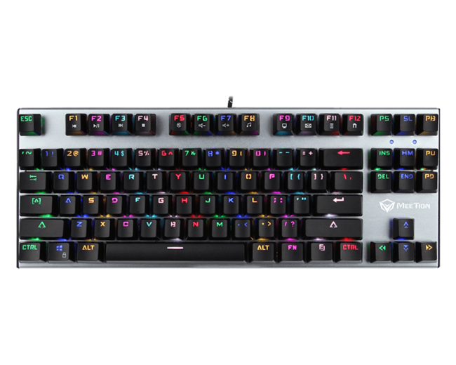 MEETION MT-MK04 RGB 87 Keys Mechanical Gaming Keyboard
