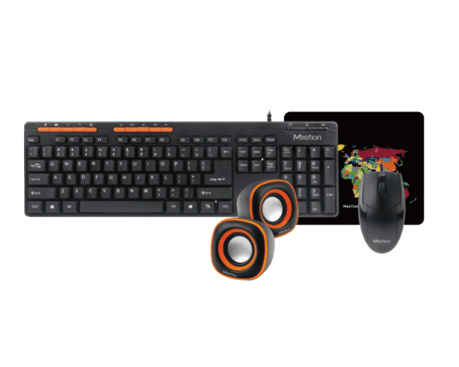 Meetion C105 Keyboard, Mouse, Speaker & Mouse Pad 4-1  Combo