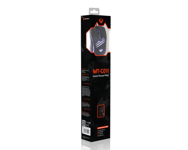 Meetion MT-C011 Wired Gaming Mouse And Pad Combo - Image 4