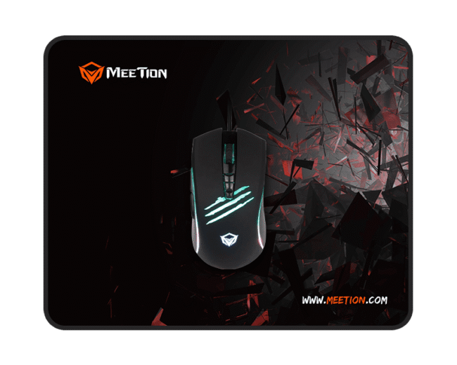 Meetion MT-C011 Wired Gaming Mouse And Pad Combo