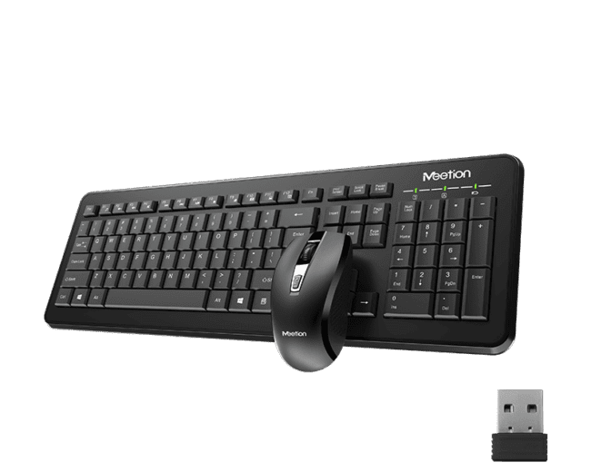 Meetion MT-C4120 2.4G Wireless Keyboard Mouse Combo Black | White