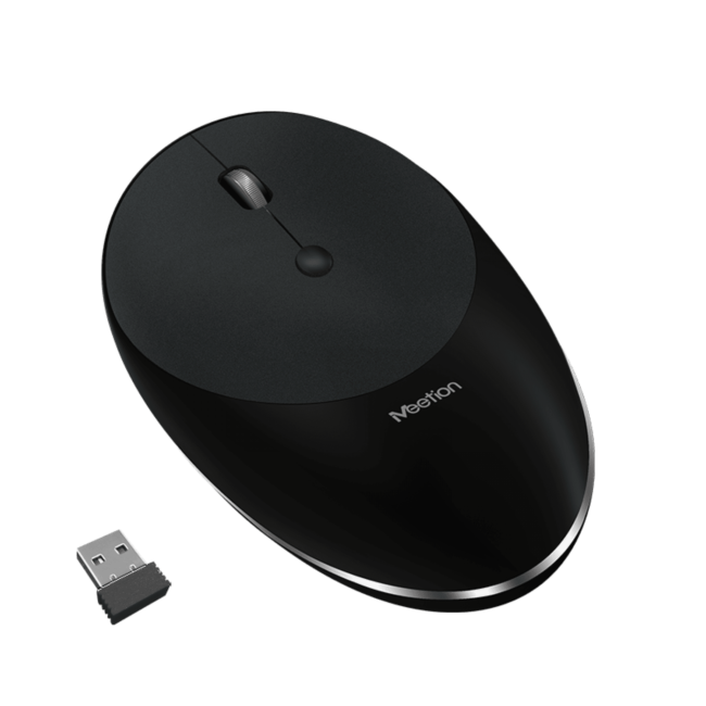 Meetion 2.4g R600 Slim Rechargeable Wireless Mouse