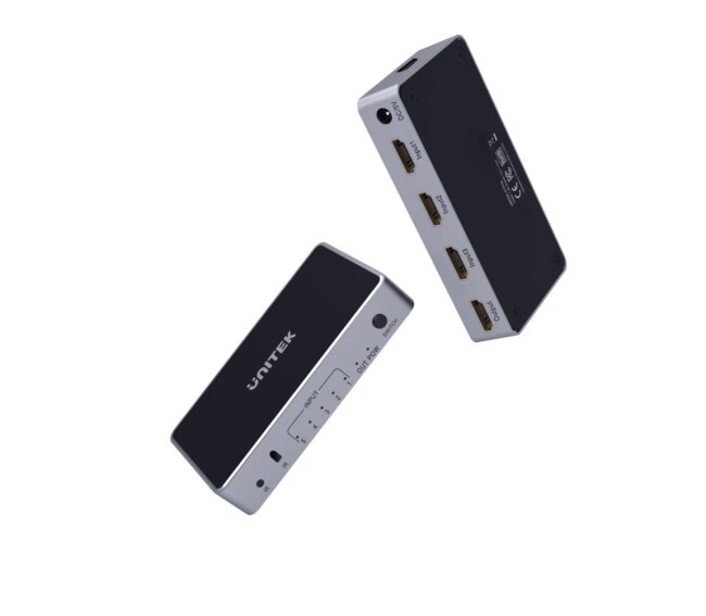Unitek V1110A 4K HDMI 1.4b Switch 5 In 1 Out