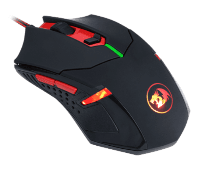 Redragon M601-3 Centrophorus 3200 DPI Gaming Mouse - Black