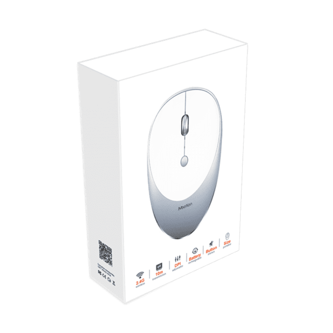 Meetion 2.4g R600 Slim Rechargeable Wireless Mouse