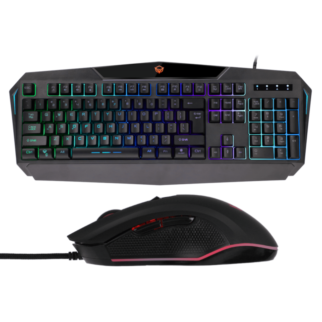 Meetion Rainbow back light 2 IN 1 gaming kits