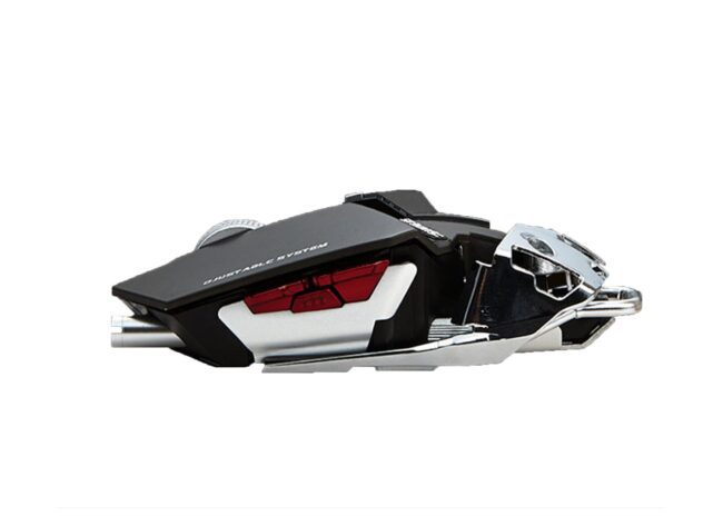Meetion MT-M985 Metal Mechanical Programmable Gaming Mouse - Gray