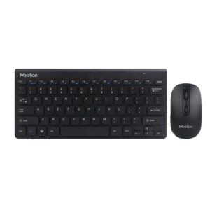 Meetion 2.4G Wireless Mini Combo 4000 (KB&Mouse) Black &  White