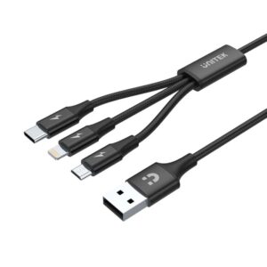 Unitek C14049BK 3-in-1 USB Charging Cable