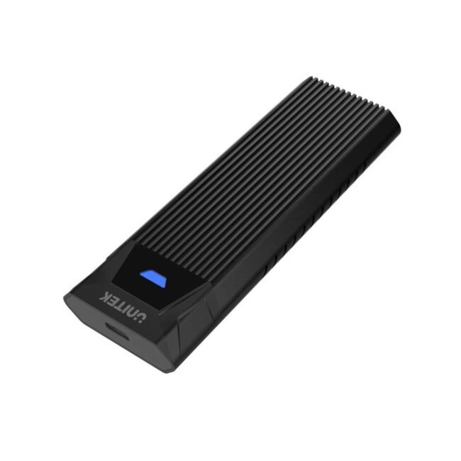 Unitek S1203ABK USB3.1 Gen2 To M.2 SSD Tool-Free (PCIe/NVMe) Enclosure
