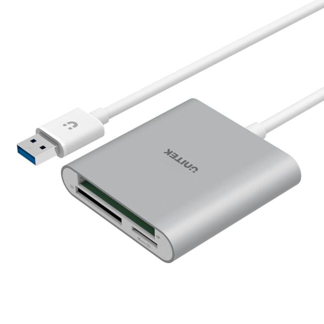 Unitek Y-9313 USB 3.0 3-Port Memory Card Reader