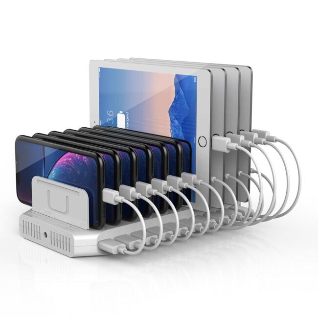 Unitek Y-2190A USB Charging Station 10 Port QC 3.0 96W