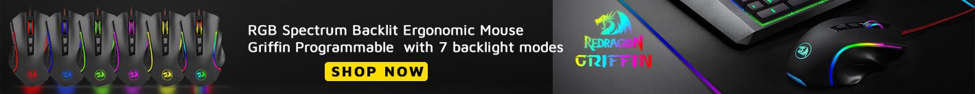 Wired-Gaming-Mouse-RGB-Spectrum-Backlit-Ergonomic-Mouse-Griffin-Programmable-with-7-backlight-modes