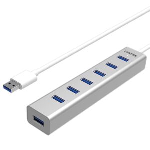 Unitek Y-3090 USB3.0 7-Port Aluminium Hub