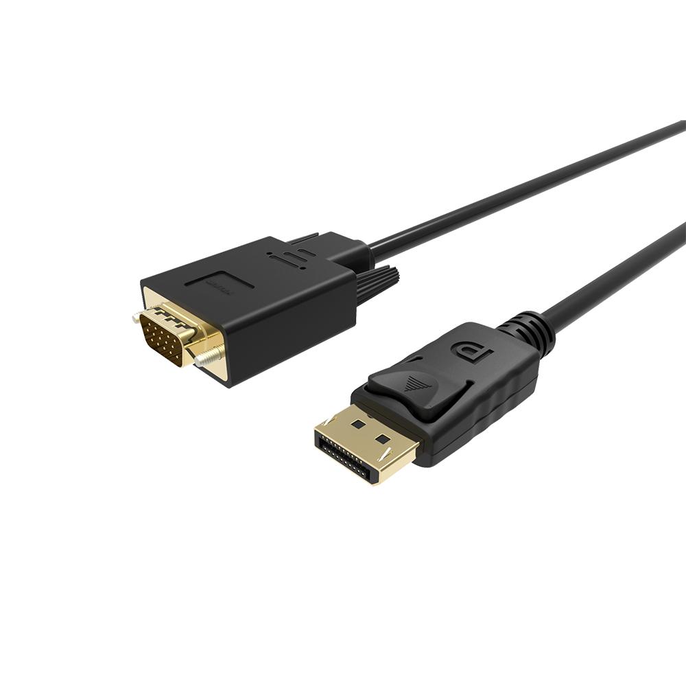 Unitek Y-5118F DisplayPort to VGA Male Cable – Connect Computers & Mobiles