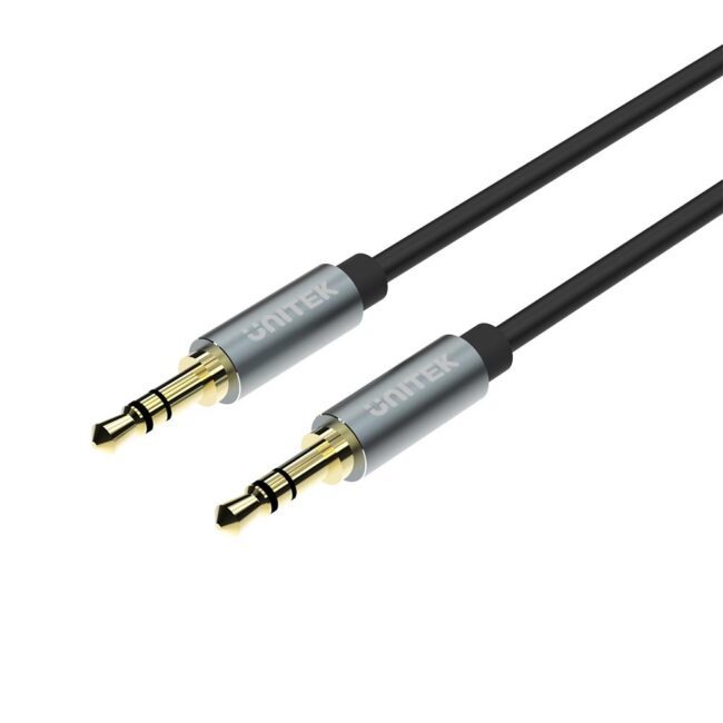 Unitek Y-C922ABK 1.5M, 3.5MM AUX Audio Cable - Male to Male
