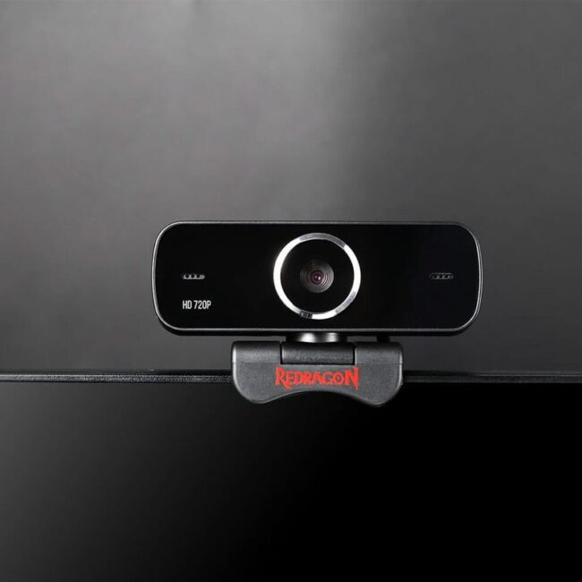 Redragon GW600 720P Webcam with Built-in Dual Microphone