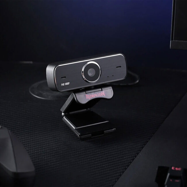 Redragon GW800 1080P Webcam with Built-in Dual Microphone