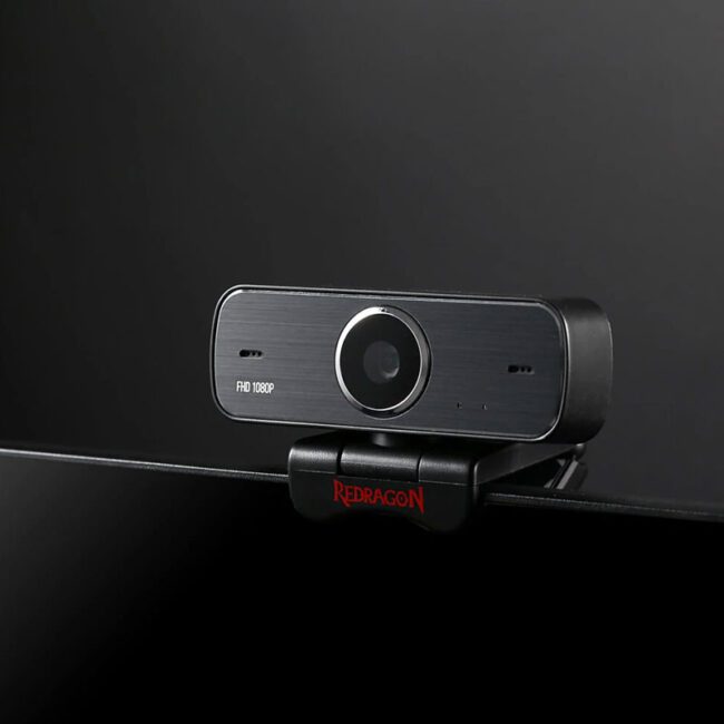 Redragon GW800 1080P Webcam with Built-in Dual Microphone