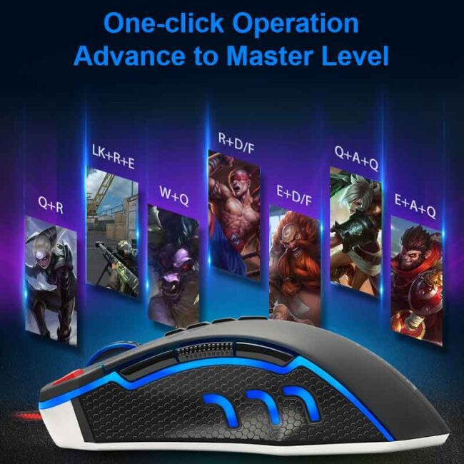 Redragon TITANOBOA2 CHROMA M802 Programmable ergonomic PC Gamer USB Wired Gaming Mouse