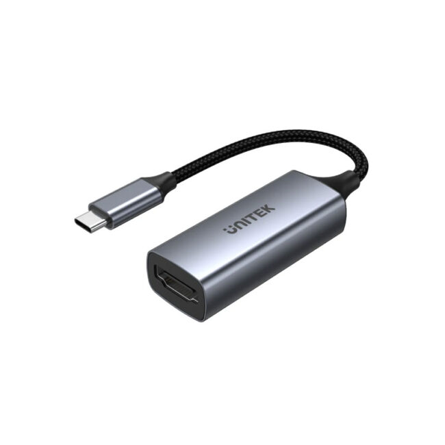 Unitek V1412A USB-C to HDMI2.0 (4K@60Hz) Adapter with Braided Cable