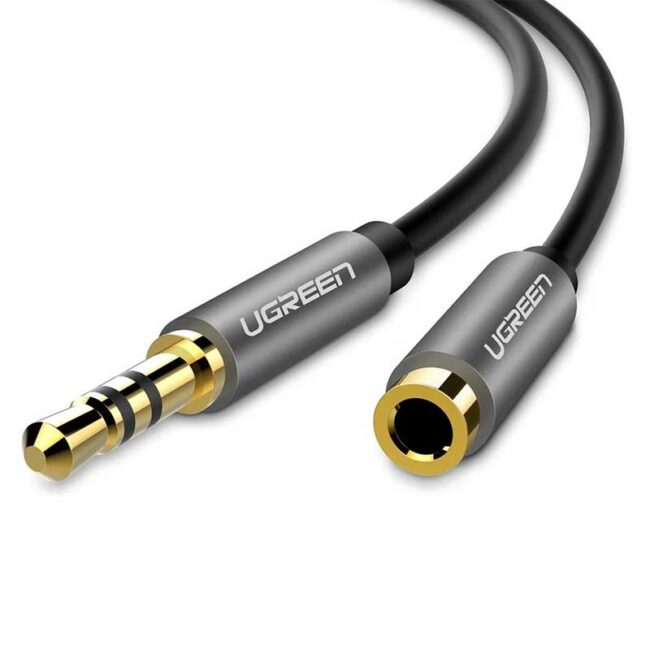 uGreen 3.5mm male to female audio cable – Connect Computers & Mobiles