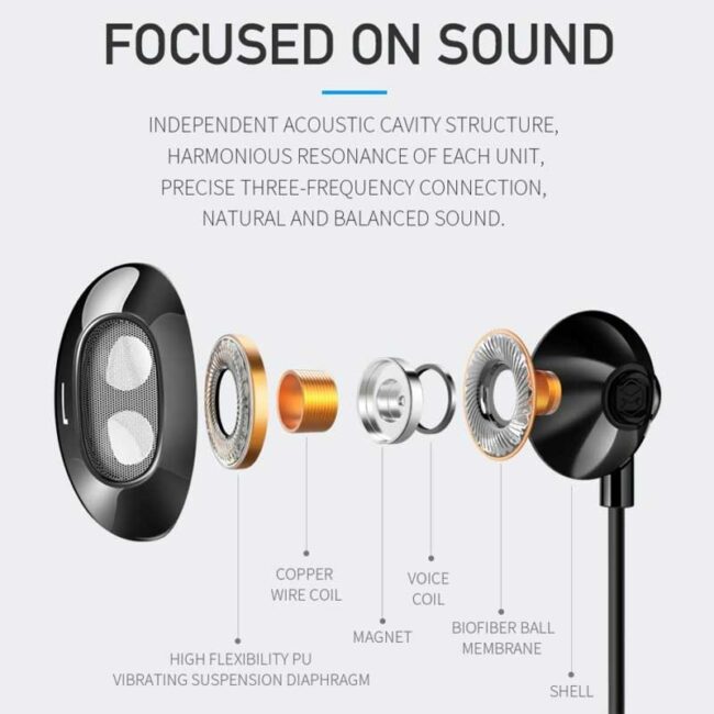 Mcdodo HP-6120 Lightning Earphone with Call Function