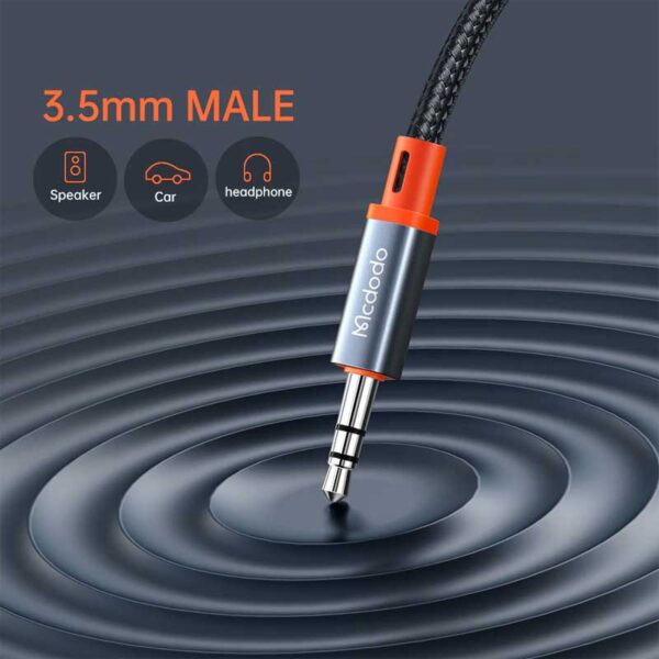 Mcdodo CA-0900 Castle Series Type-C to DC3.5 Male Cable 1.8m - Image 3