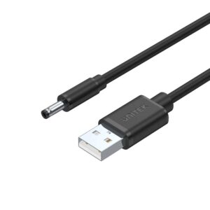 Unitek Y-C495BK 1M, USB AM To DC3.5*1.35MM Male Cable