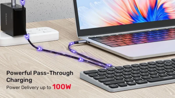 Unitek 9-in-1 USB-C Keyboard Hub - Image 8