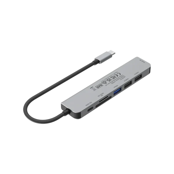 Unitek uHUB S7+ 7-in-1 USB-C 5Gbps Hub with 4K HDMI and 100W Power Delivery - Image 4