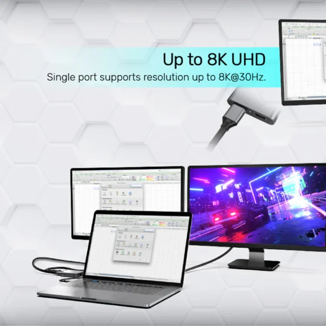 Unite USB-C to Dual DisplayPort Adapter - Image 5