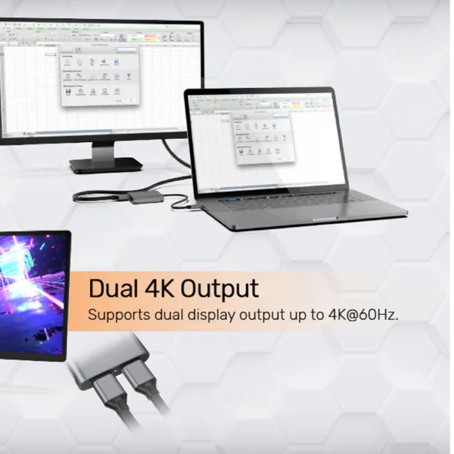 Unite USB-C to Dual DisplayPort Adapter - Image 4