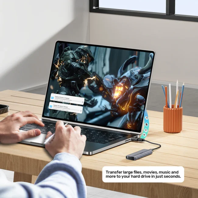 Unitek 10Gbps USB-C to USB-A Adapter - Image 4