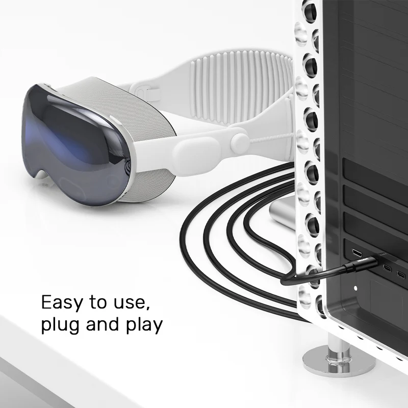 Unitek VR Link Pro Cable (90 Degree USB-C to C Cable supports 5Gps & 60W) - Image 8