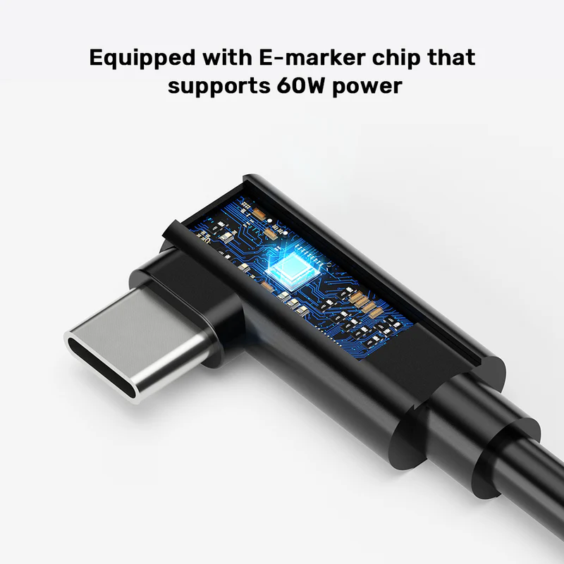 Unitek VR Link Pro Cable (90 Degree USB-C to C Cable supports 5Gps & 60W) - Image 7