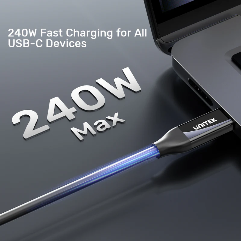 Unitek Full Featured USB4 C to C Cable - 2M - Image 6