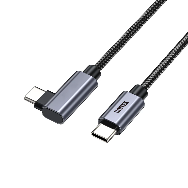 Unitek 100W USB-C Cable 90 Degree - Image 2